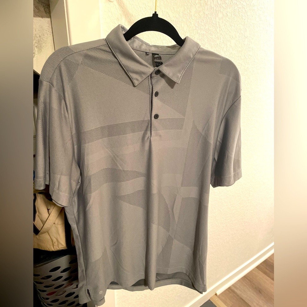 Adidas Shapes Jacquard Golf Polo
